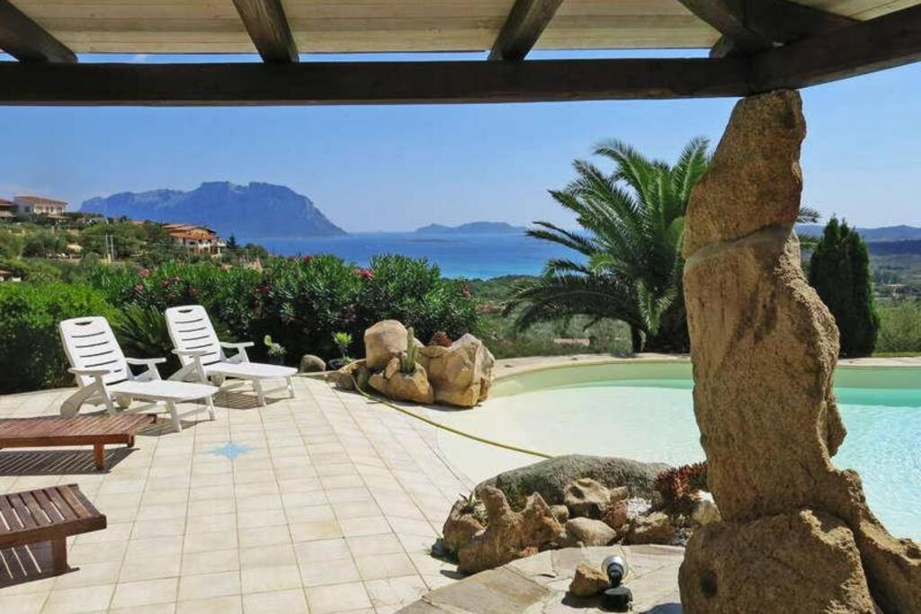 Villa And Pool Tavolara View Porto Istana Zewnętrze zdjęcie